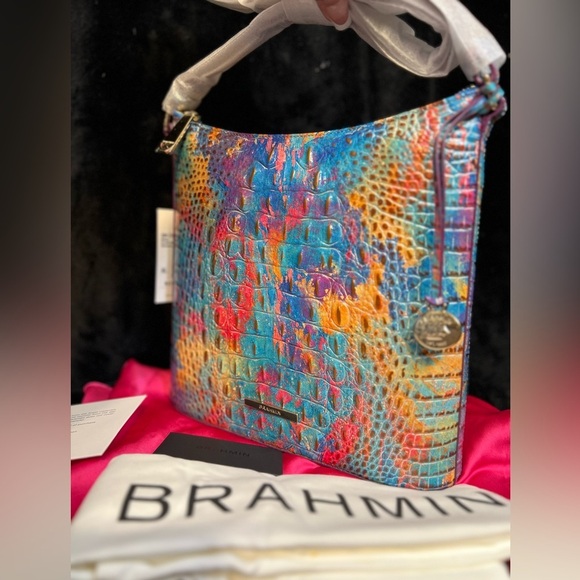 🩵💙BRAHMIN “Crush Melbourne” Katie Crossbody 🩵💙NWT - Picture 8 of 17